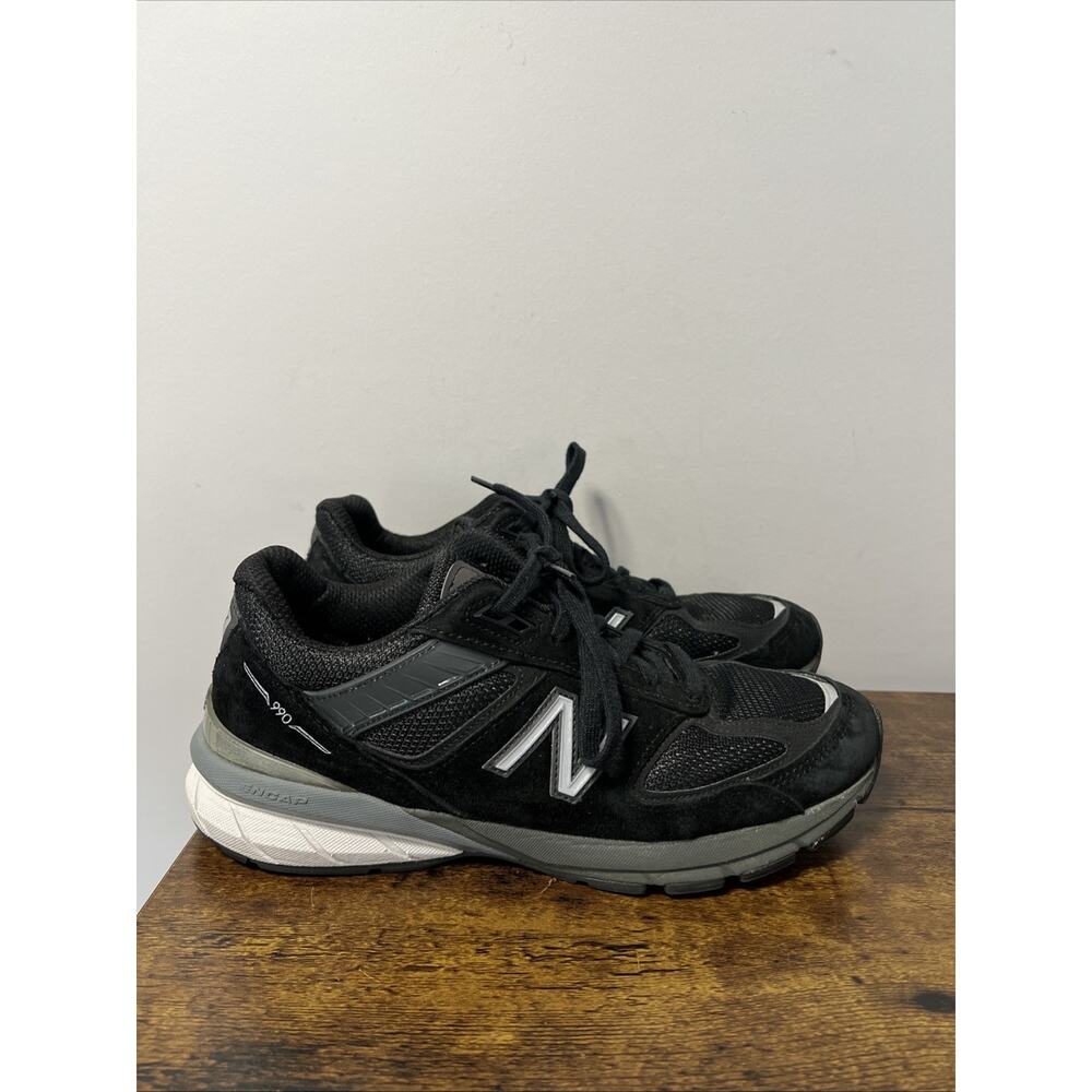New Balance 990v5 Black/Silver Women’s Sz 9.5B ~ MADE IN USA, W990BK5
